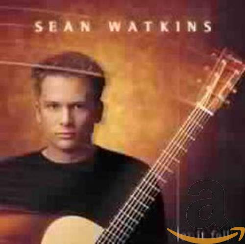Sean Watkins album cover featuring a man with an acoustic guitar.