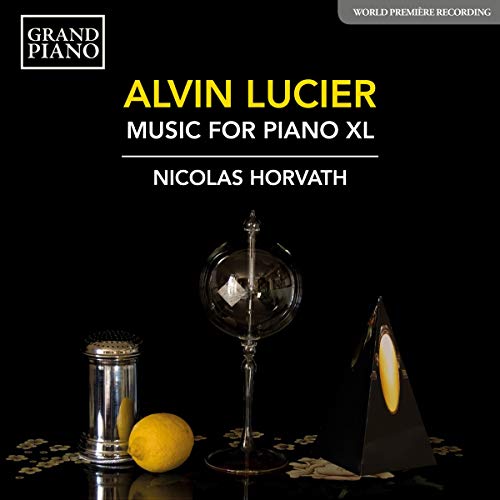 CD cover for Alvin Lucierās āMusic For Piano XLā featuring a still life.