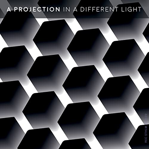 CD cover with repeating hexagonal shapes in shades of gray.