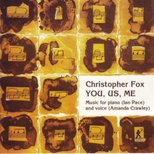 The album cover features a grid of 12 abstract, yellow-brown shapes with musical notes.