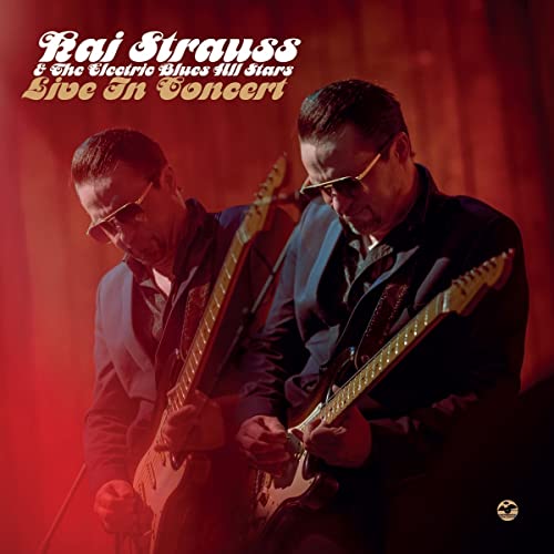 Kai Strauss album cover featuring a musician playing electric guitar.