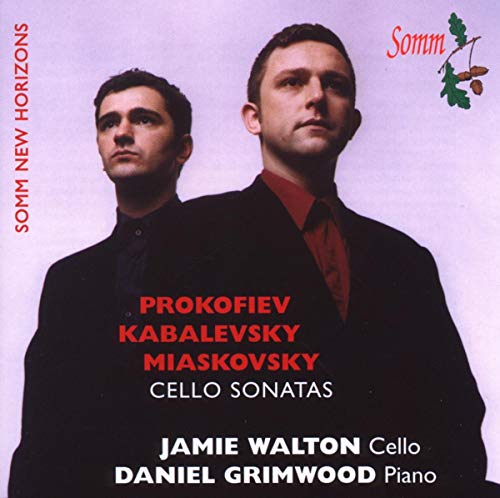 CD cover featuring portraits of two musicians, Jamie Walton and Daniel Grimwood.