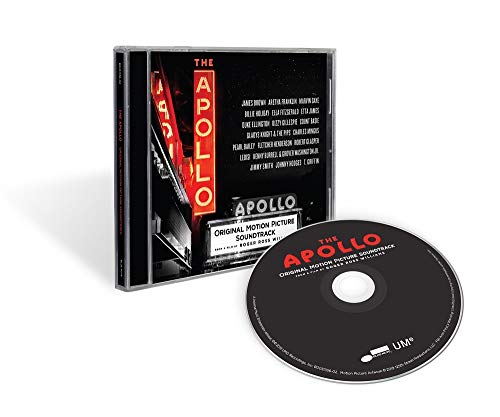 Apollo" CD case and disc with red theater marquee image.