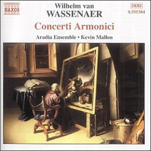 CD cover: painting of an artist at work in a studio.