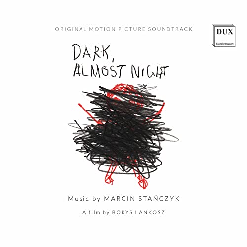 CD cover: abstract black and red scribbles on a white background.