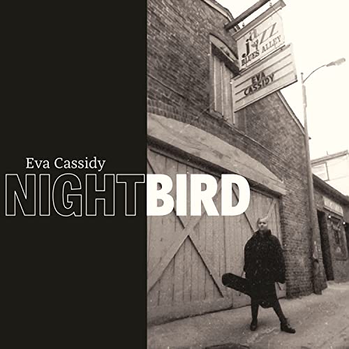 Eva Cassidy "Nightbird" vinyl album cover with a street scene.