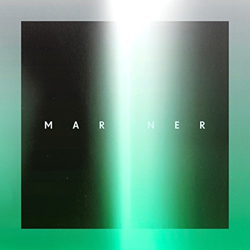 Square album cover with the word "MARINER" split by a bright vertical line.