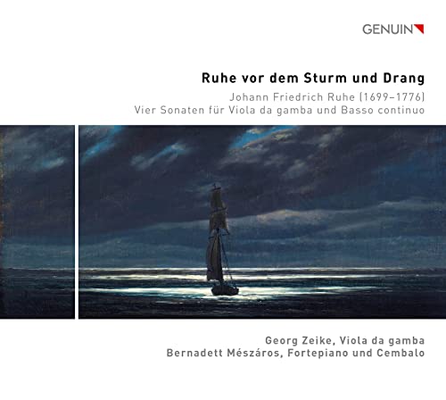 CD cover: sailboat on calm water under a stormy sky.