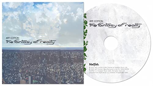 CD case with sky and city image, alongside the silver disc itself.