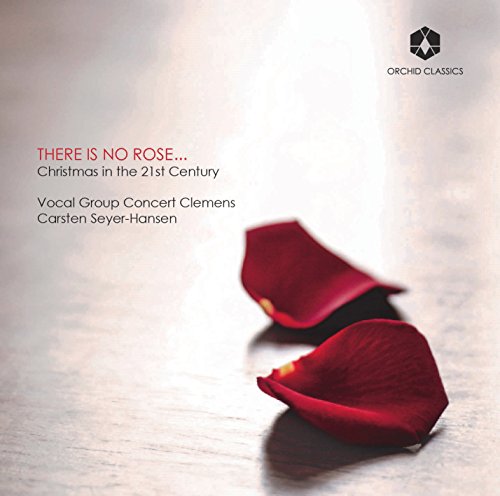 CD cover with red rose petals and text: "There Is No Rose...