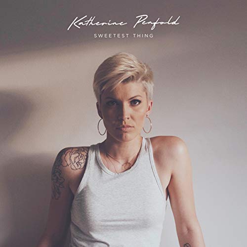 Katherine Penfold album cover featuring a portrait of a blonde woman.