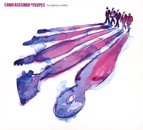 CD cover: watercolor painting of figures and abstract brushstrokes in purple.