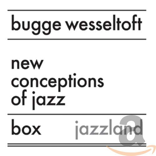 “Bugge Wesseltoft - New Conceptions of Jazz” CD cover, white background.