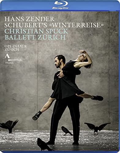 Blu-ray cover for “Winterreise” featuring a couple in a dramatic dance pose.