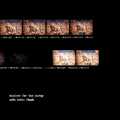 CD cover with repeating images of horses racing across a desert landscape.