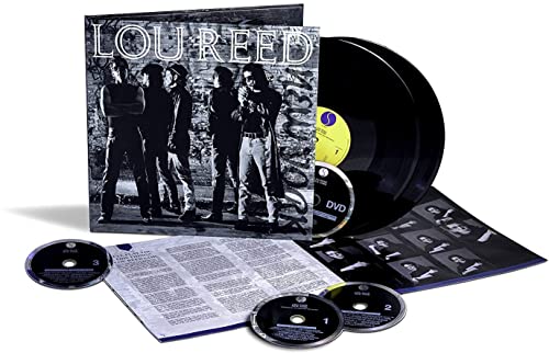 Lou Reed “New York” deluxe edition vinyl record with CDs and booklet.