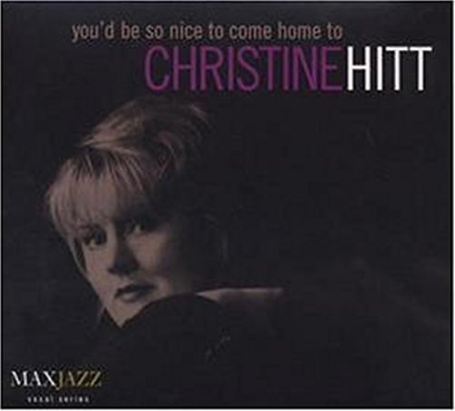 "Album cover featuring a woman's portrait with text 'Christine Hitt' and 'MaxJazz' logo."