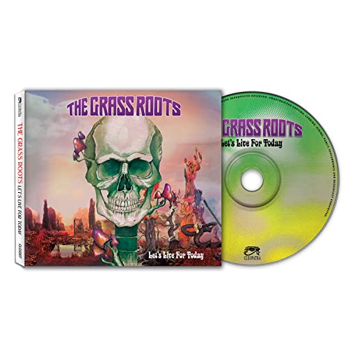 CD case and disc for The Grass Roots’ “Let’s Live For Today” album.