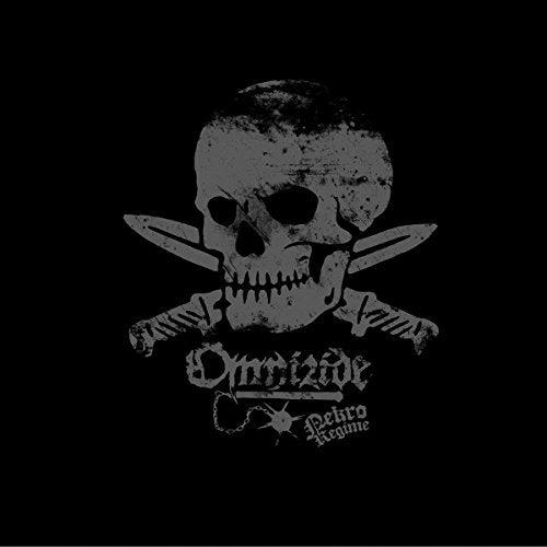 Black CD cover with a distressed white skull and crossed swords.