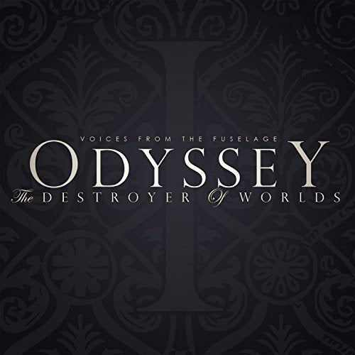 Album cover for “Odyssey: The Destroyer Of Worlds” with ornate design.