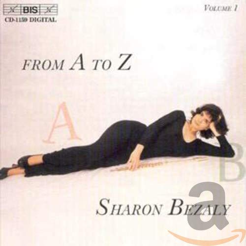 CD cover for Bezaly Sharon’s “From A to Z Vol. 1” featuring a reclining woman.