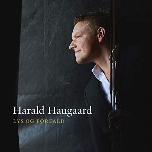 CD cover featuring a portrait of Harald Haugaard in profile.