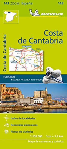 Costa de Cantabria - Zoom Map 143: Map (Michelin Zoom Maps, 143)