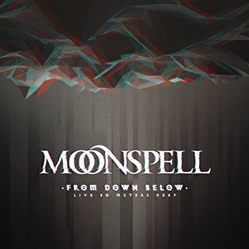 Blu-ray cover for Monspell’s “From Down Below - Live 80 Meters Deep.”
