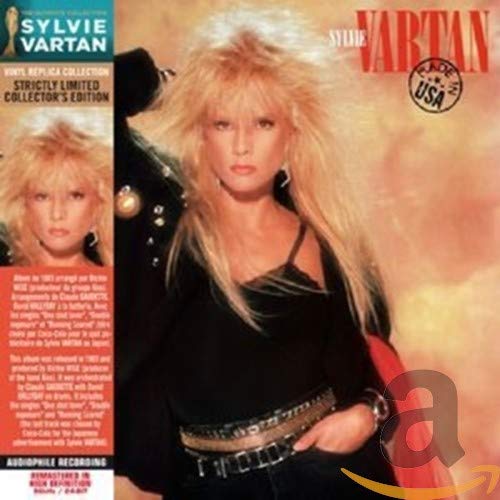 Sylvie Vartan CD cover featuring the singer with blonde, voluminous hair.