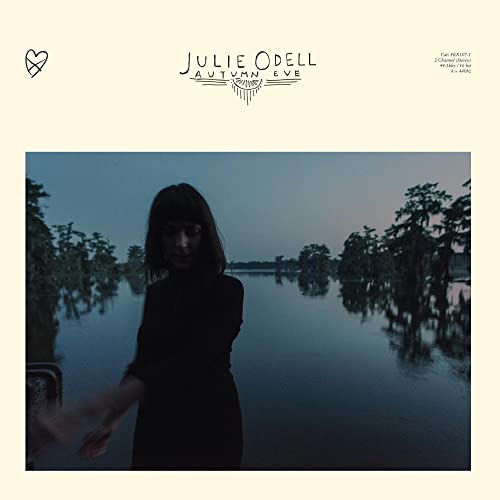 CD cover for Julie Odell’s “Autumn Eve” featuring a woman by water.