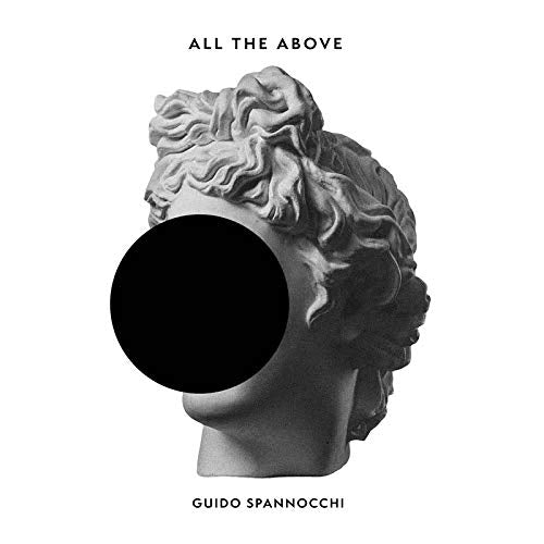 Vinyl album cover: bust sculpture with a black void obscuring the face.