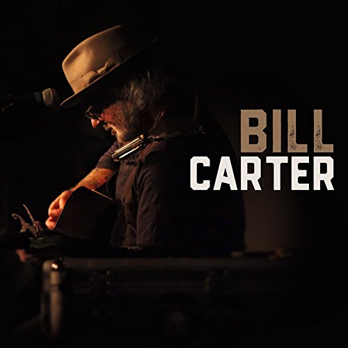 "CD cover featuring a man playing guitar, wearing a hat, with 'Bill Carter' text."