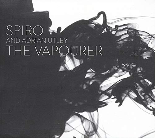 CD cover for Spiro and Adrian Utley’s “The Vapourer” with smoky imagery.