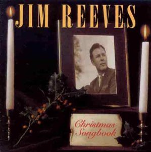 "Jim Reeves Christmas Songbook CD cover featuring a portrait of Jim Reeves."