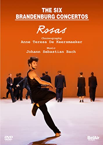DVD cover featuring a dancer and musicians, titled “The Six Brandenburg Concertos.”