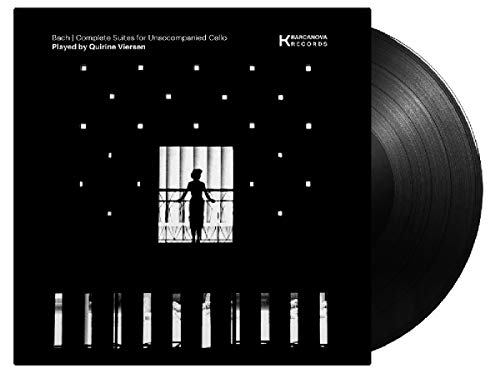 Black vinyl record album cover with silhouette of a woman and white text.