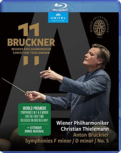Blu-ray cover featuring conductor Christian Thielemann with the Wiener Philharmoniker.