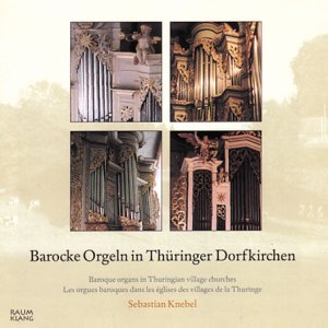 CD cover featuring detailed images of ornate Baroque pipe organs.