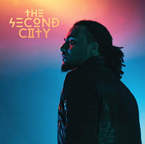 Album cover for "The Second City" by Steven Malcolm, featuring a man in a dark jacket.
