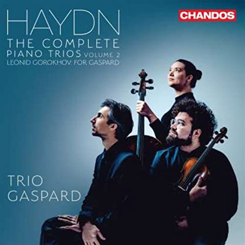 CD cover featuring Trio Gaspard, performing Haydn and Gorokhov.