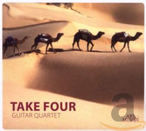 CD cover with camels in a desert landscape, text "Take Four".