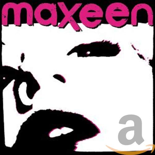 CD cover for Maxeen, featuring a stylized pink and black portrait.