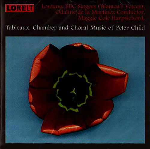 CD cover featuring a close-up of a red poppy against a blue background.