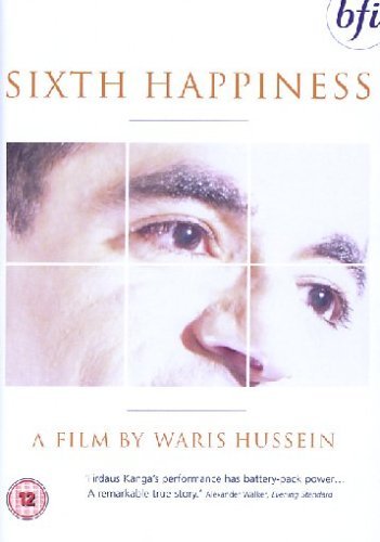 DVD cover for "Sixth Happiness" featuring a fragmented portrait of a man.