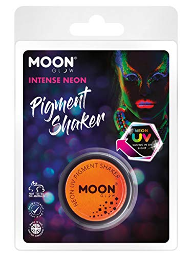 Moon Glow Intense Neon UV Pigment Shakers, Orange