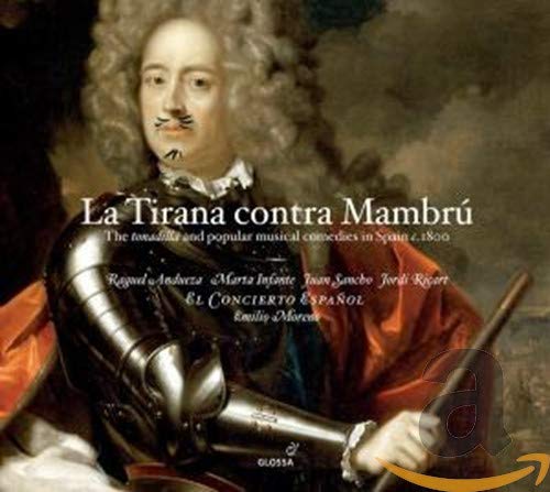 CD cover: portrait of a man in armor with a painted-on mustache.