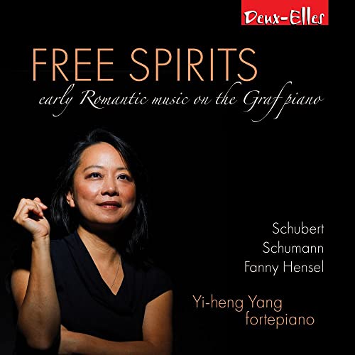 CD cover featuring pianist Yi-heng Yang and composers’ names.