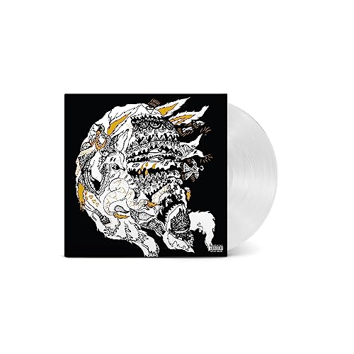 Portugal. The Man “Evil Friends” vinyl record with illustrated cover.