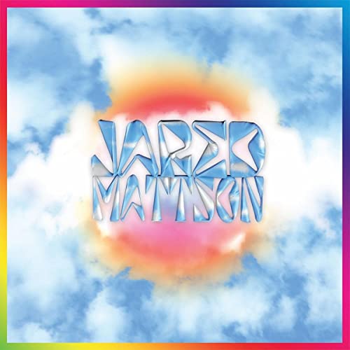 CD cover for Jared Mattson’s “Peanut” with blue text on a cloudy background.