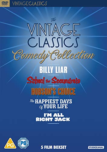 DVD cover for "Vintage Classics Comedy Coll" featuring film titles.